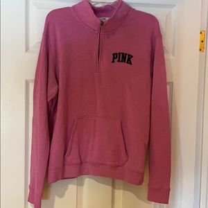 VS PINK 1/4 zip